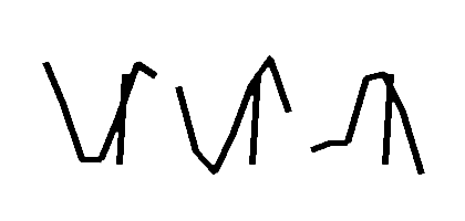 抠完之后只剩笔迹